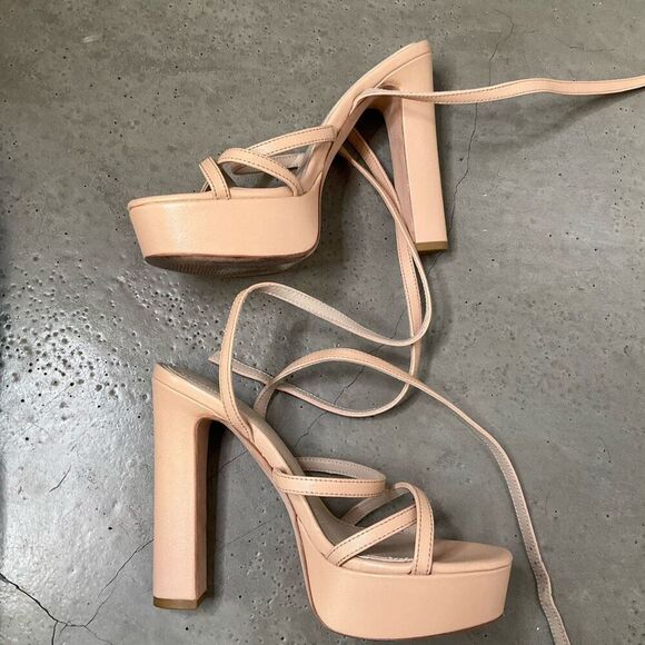 Paige Cora Strappy Heels - Picture 2 of 8